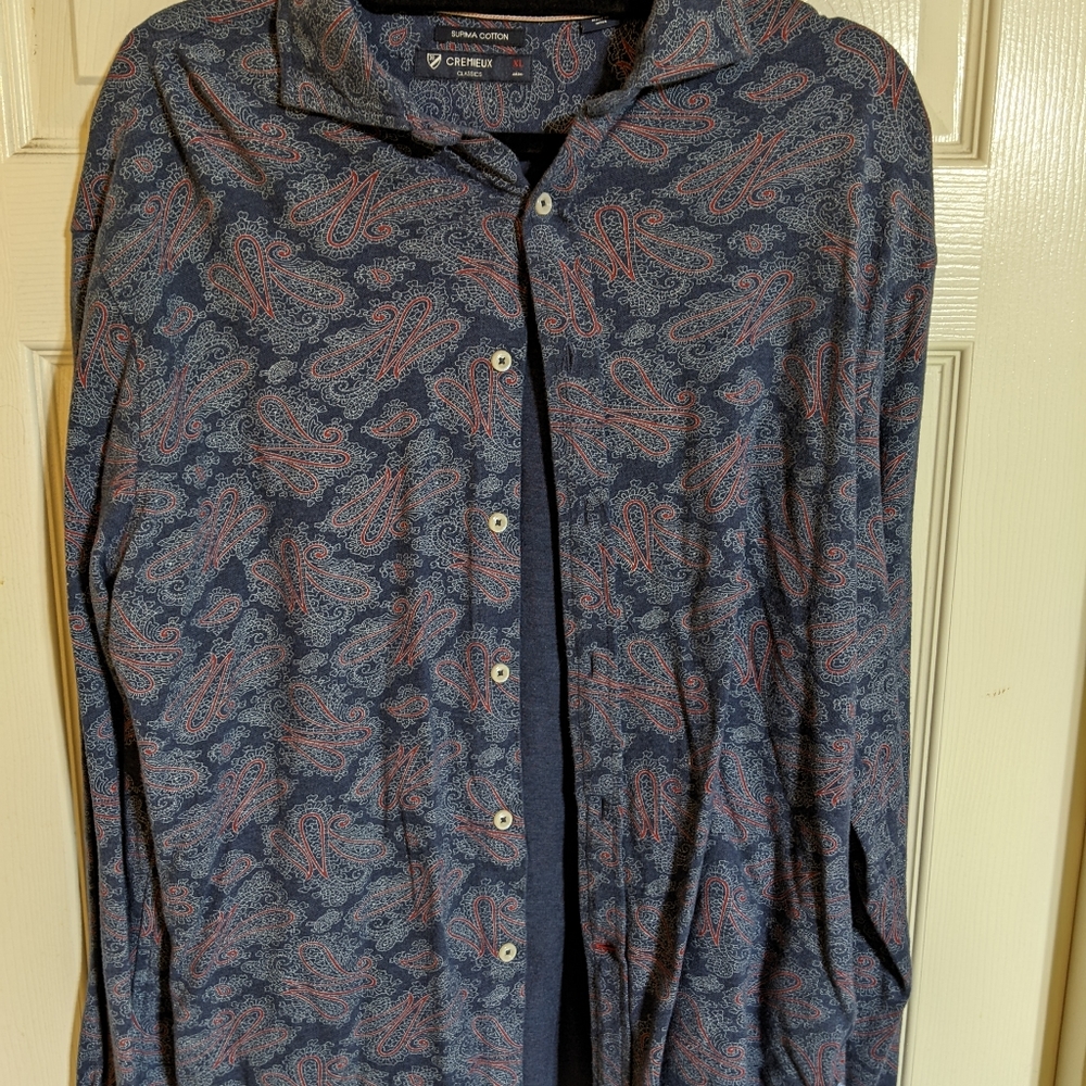 Cremieux men's button down shirt